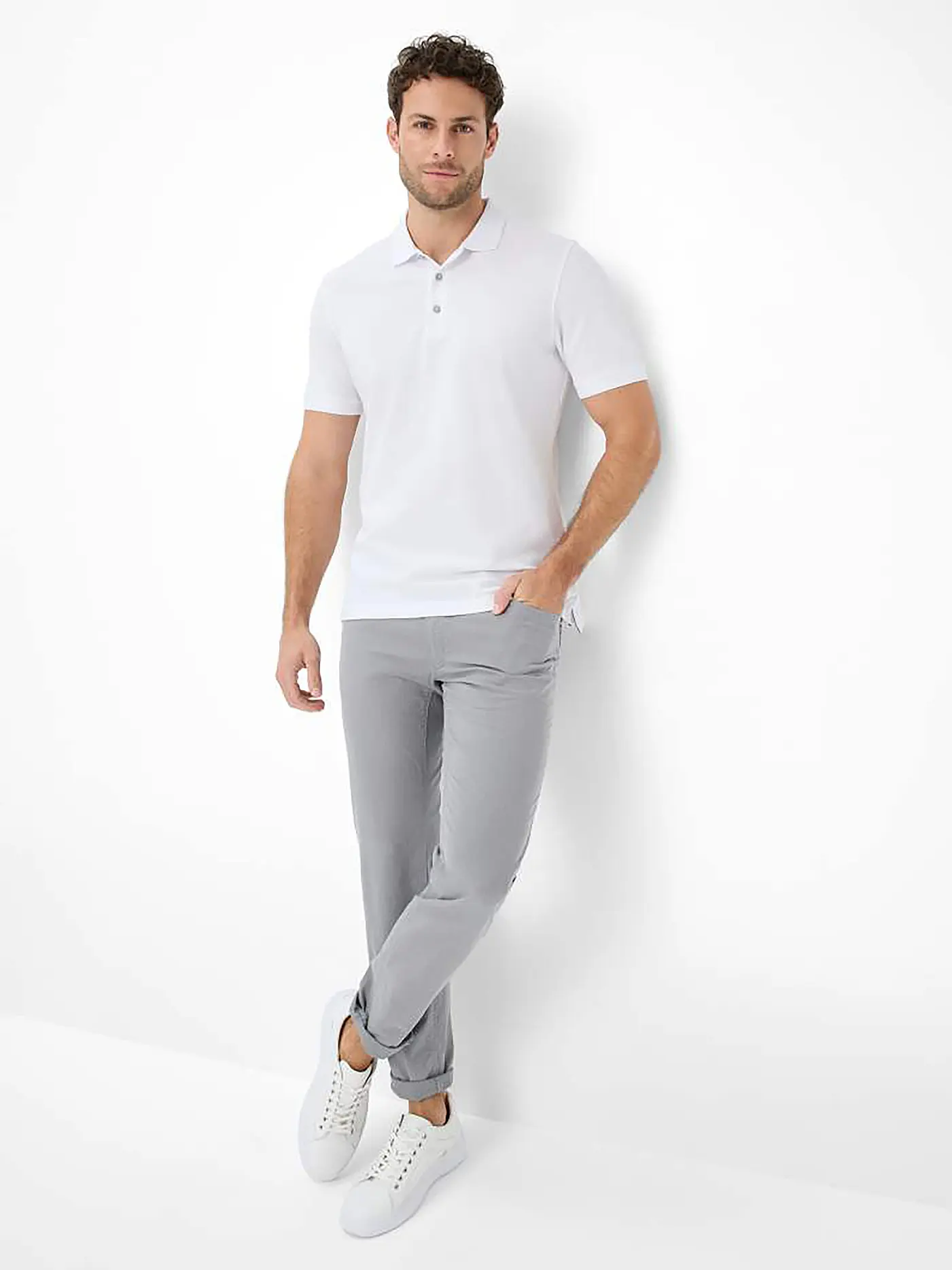 BRAX | Hose Modern Fit CHUCK | grau